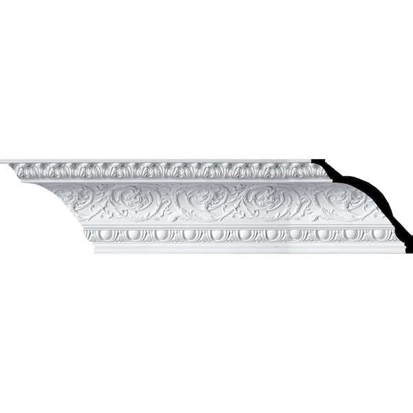 Ekena Millwork SAMPLE - 9 7/8"H x 10 5/8"P x 14 1/2"F x 12"L Hillsborough Rococo Crown Moulding SAMPLE-MLD09X10X14HI - main